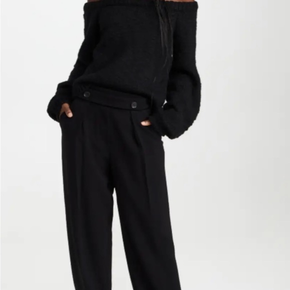 HELMUT LANG | OFF-SHOULDER SWEATER 🐈‍⬛ - Picture 6 of 6